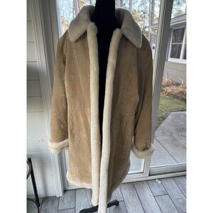Vintage Charles Klein Leather Suede Penny Lane Afghan Coat